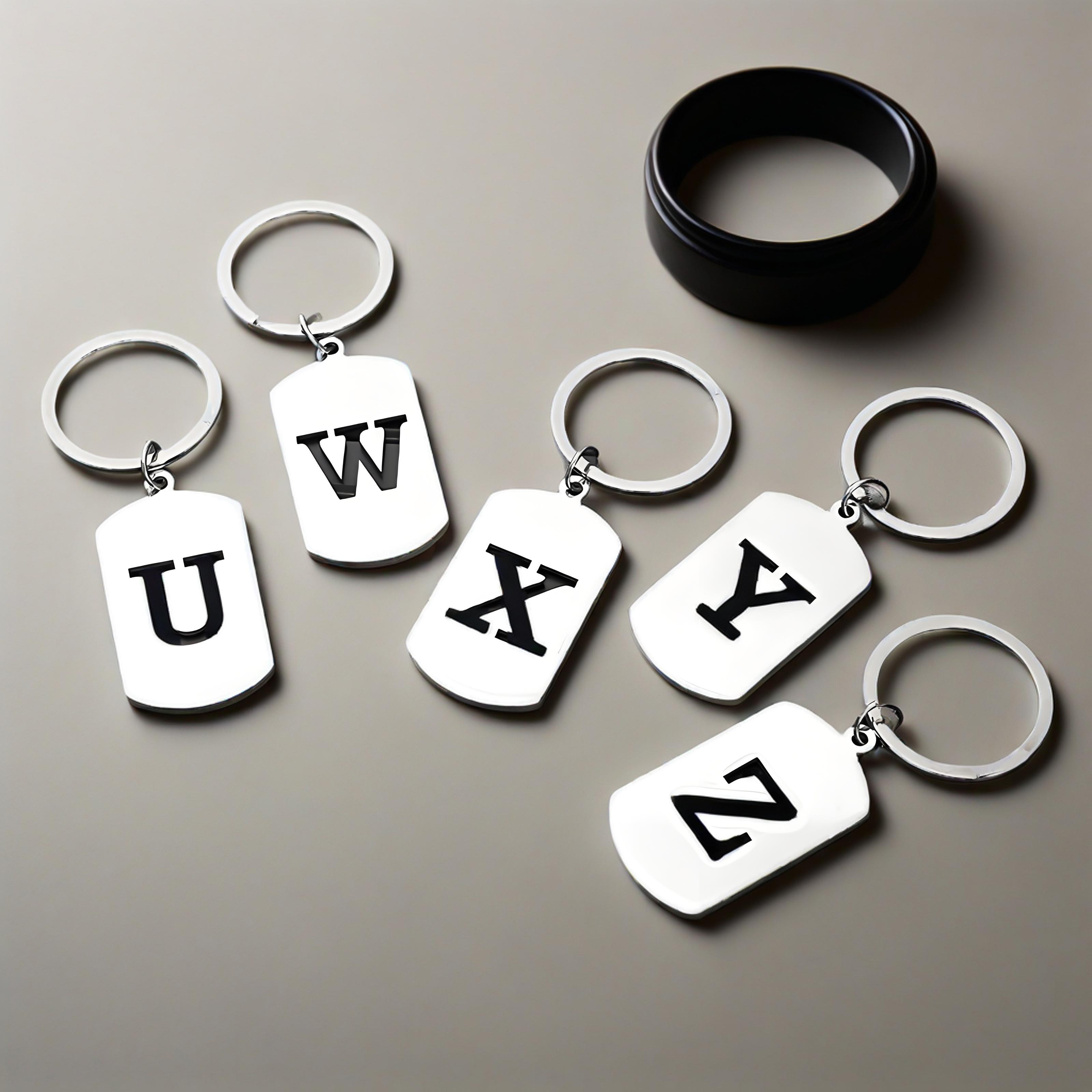 Personalizowany brelok z inicj – Initial Ring Custom recenzja i cena